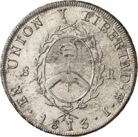 8 Reales reverse