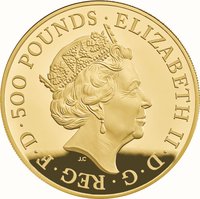 500 Pounds obverse