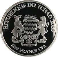 500 Francs CFA obverse