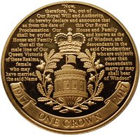 1 Crown reverse