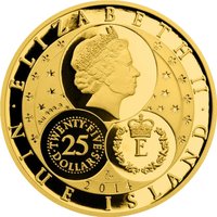 25 Dollars obverse