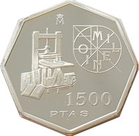 1500 Pesetas reverse