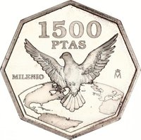 1500 Pesetas reverse