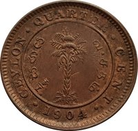 ¼ Cent reverse