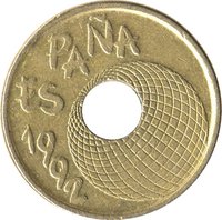 25 Pesetas obverse