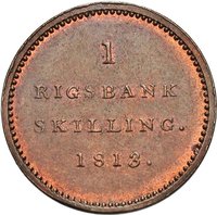 1 Rigsbankskilling reverse
