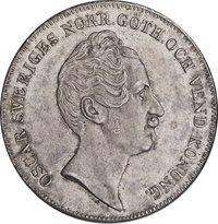 1 Riksdaler Specie obverse