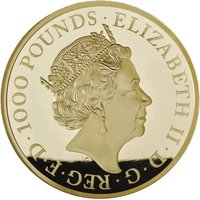 1000 Pounds obverse