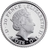 20 Pence obverse