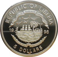 5 Dollars obverse