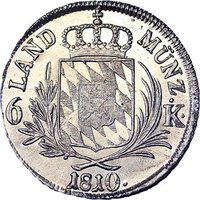 6 Kreuzer Landmunze reverse