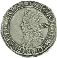 ½ Crown obverse