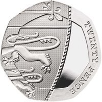 20 Pence reverse