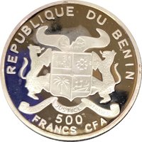 500 Francs CFA obverse
