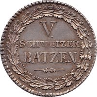 5 Batzen reverse