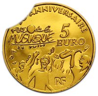 5 Euro obverse