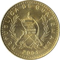 1 Quetzal obverse