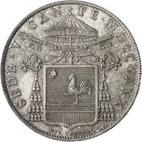 1 Scudo obverse