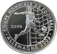 1000 Francs CFA reverse