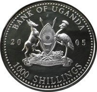1000 Shillings obverse