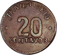 20 Centavos reverse