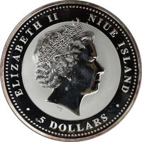 5 Dollars obverse