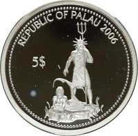 5 Dollars obverse