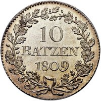 10 Batzen reverse