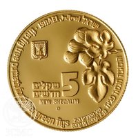 5 New Sheqalim obverse