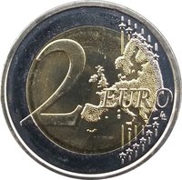 2 Euro reverse