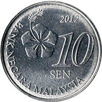 10 Sen obverse