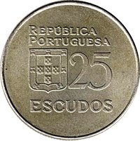 25 Escudos obverse