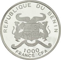 1000 Francs CFA obverse