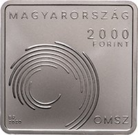 2000 Forint obverse