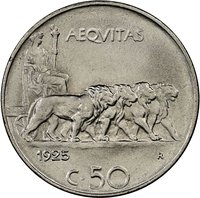 50 Centesimi reverse