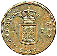3 Maravedis reverse