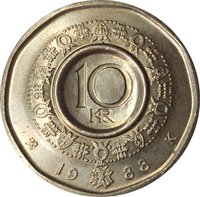 10 Kroner reverse