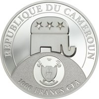1000 Francs CFA obverse