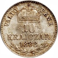 10 Kreuzers reverse