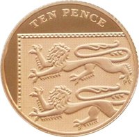 10 Pence reverse