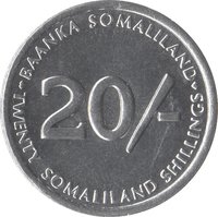 20 Shillings reverse