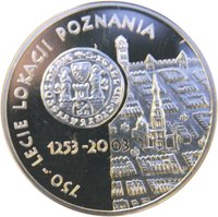 10 Zlotys reverse