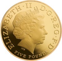 5 Pounds obverse