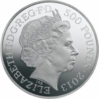 500 Pounds obverse