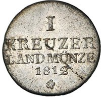 1 Kreuzer reverse