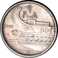 1 Frang Ar reverse