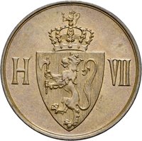 5 Øre obverse