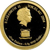 5 Dollars obverse