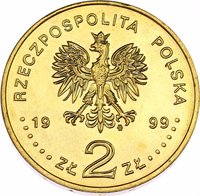 2 Zlotys obverse