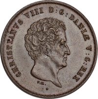 2 Rigsbankskilling obverse